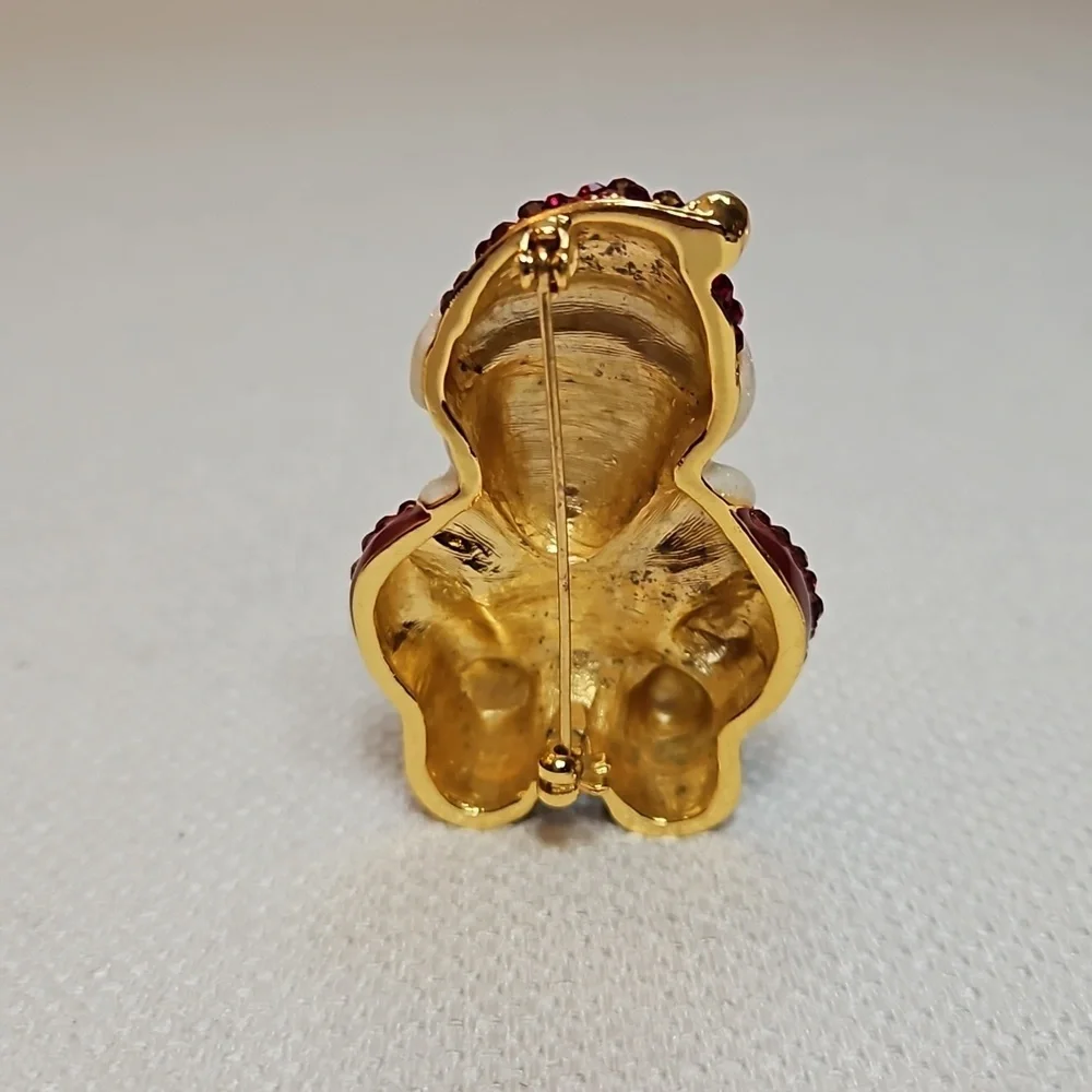 Vintage jeweled santa